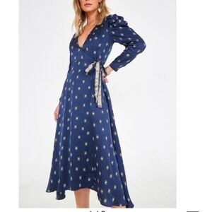 Farm Rio Wink Wink wrap dress